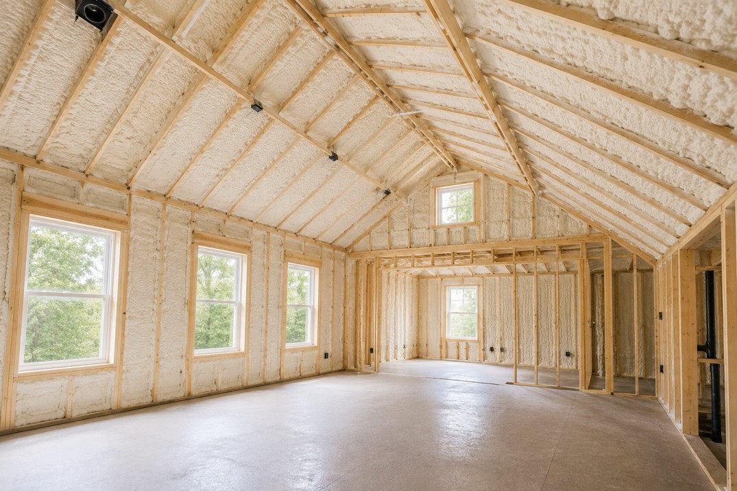 Spray foam insulation installation – Broken Arrow, OK